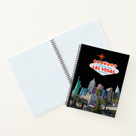 Las Vegas-Notebook Notizblock (Innenseite)