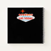 Las Vegas-Notebook Notizblock (Rückseite)