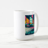 Las Vegas, NV Kaffeetasse (VorderseiteRechts)