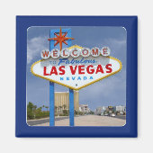 Las Vegas NV Sign Travel Souvenir Magnet (Vorne)