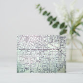 Las Vegas, NV Vintage Karte (Stehend Vorderseite)