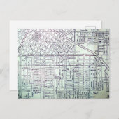 Las Vegas, NV Vintage Karte (Vorne/Hinten)