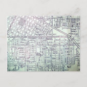 Las Vegas, NV Vintage Karte (Vorderseite)