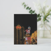 Las Vegas old Fremont Street Postkarte (Stehend Vorderseite)