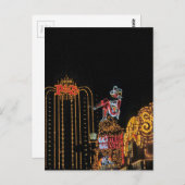 Las Vegas old Fremont Street Postkarte (Vorne/Hinten)