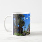 Las Vegas-Palmen am roten Felsen Kaffeetasse (Links)