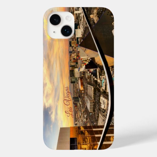 Las Vegas Panorama Blick Premium Telefon Fall Case-Mate iPhone Hülle (Rückseite)