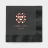 Las Vegas Passport Servietten Mit Folie (Vorderseite)