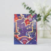 Las Vegas Pinball Machine Postkarte (Stehend Vorderseite)