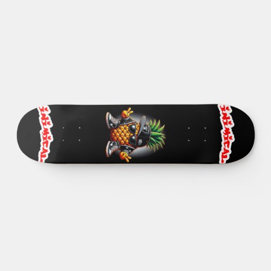 Las Vegas Pineaple Skateboard (Horizontal)