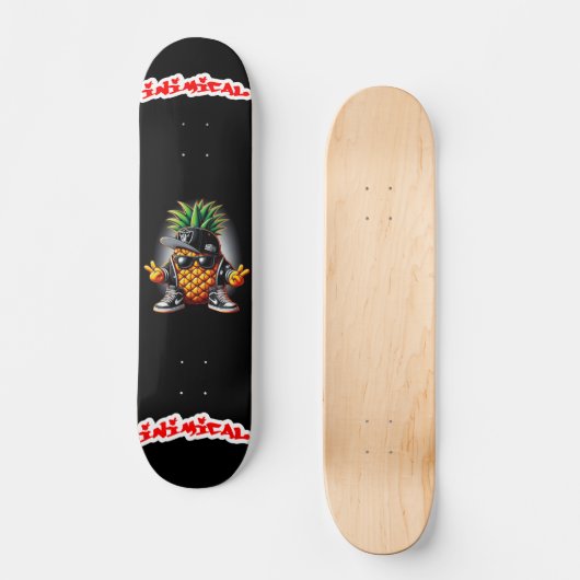 Las Vegas Pineaple Skateboard (Vorderseite)