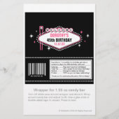 Las Vegas Pink Candy Wrapper Flyer (Vorne)