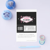 Las Vegas Pink Candy Wrapper Flyer (Einzeln)