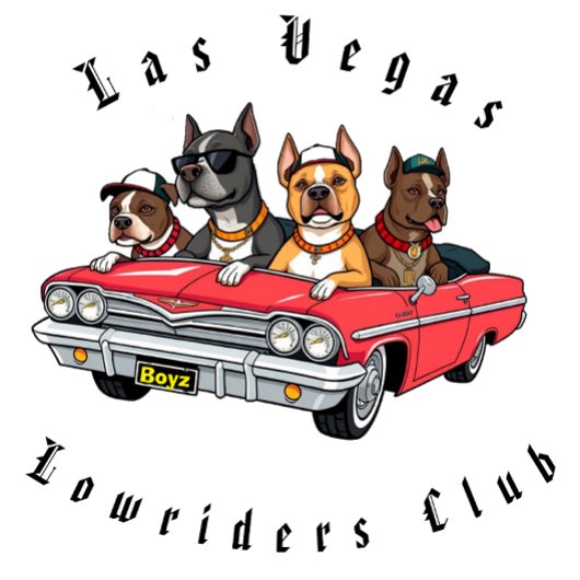 Las Vegas Pitbull Lowriders Club T-Shirt