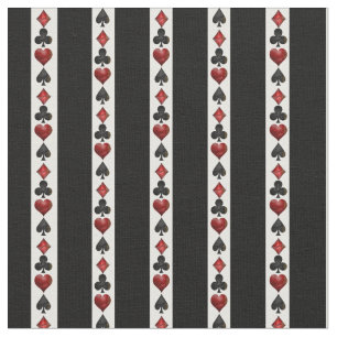 Las Vegas Playing Kartenformen Stoff