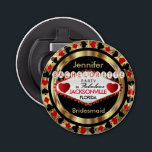 Las Vegas Poker Chip - Junggeselinnen-Abschied Flaschenöffner<br><div class="desc">Flaschengitter für Sie bereit, um sich zu personalisieren. Macht ein großartiges Party Geschenk für Ihre Brautjungfrau, Trauzeugin, etc... Bereit für die Zeit Ihres Lebens, feiern Sie mit diesem einzigartigen Las Vegas Party Design. Machen Sie Erinnerungen an Ihrem Junggeselinnen-Abschied, die für immer... .passen Sie einfach Ihren Namen und das Datum an...</div>