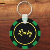 Las Vegas Poker Chip Token Schlüsselanhänger (Vorderseite)