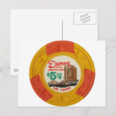 Las Vegas Poker Spielspazierweg Postkarte (Vorne/Hinten)