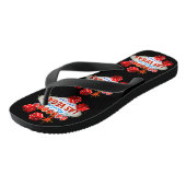 Las Vegas Poolside Flip Flops Badesandalen (Schrägansicht)