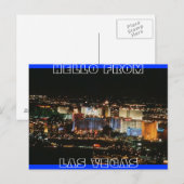 Las vegas post card postkarte (Vorne/Hinten)