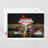 Las Vegas Post Card Postkarte (Vorne/Hinten)