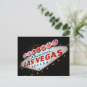 Las Vegas Postcard Postkarte (Stehend Vorderseite)