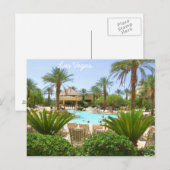 Las Vegas Postcard Postkarte (Vorne/Hinten)