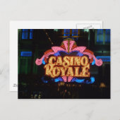 Las Vegas Postcard Postkarte (Vorne/Hinten)