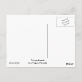 Las Vegas Postcard Postkarte (Rückseite)