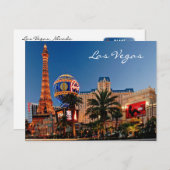 Las Vegas Postcard Postkarte (Vorne/Hinten)
