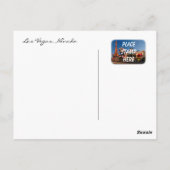 Las Vegas Postcard Postkarte (Rückseite)