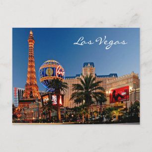 Las Vegas Postcard Postkarte