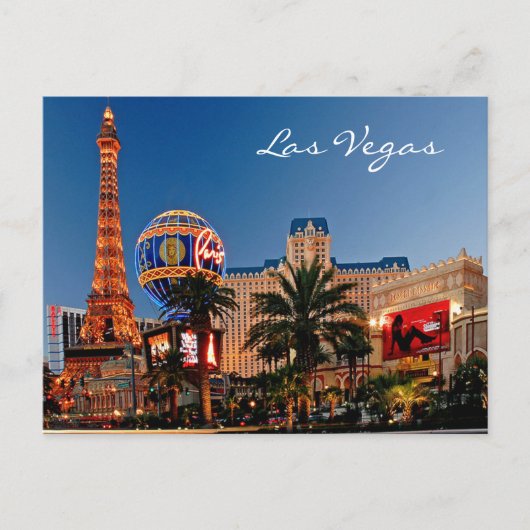 Las Vegas Postcard Postkarte (Vorderseite)