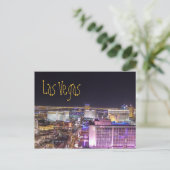 Las Vegas Postcard Postkarte (Stehend Vorderseite)