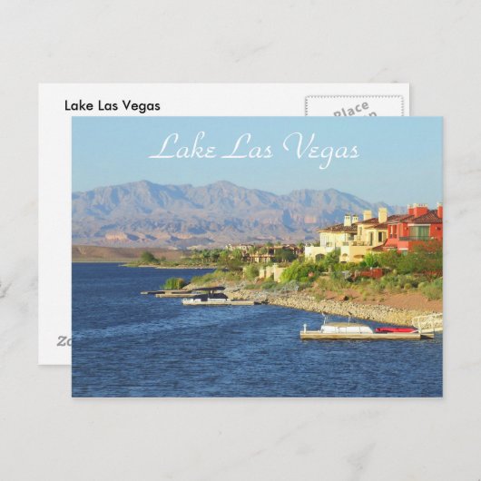 Las Vegas Postcard Postkarte (Vorne/Hinten)