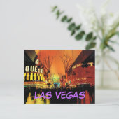 Las Vegas Postcard Postkarte (Stehend Vorderseite)
