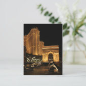 Las Vegas Postcard Postkarte (Stehend Vorderseite)