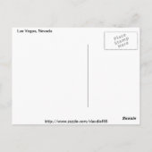 Las Vegas Postcard Postkarte (Rückseite)
