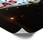 Las Vegas Poster (Ecke)
