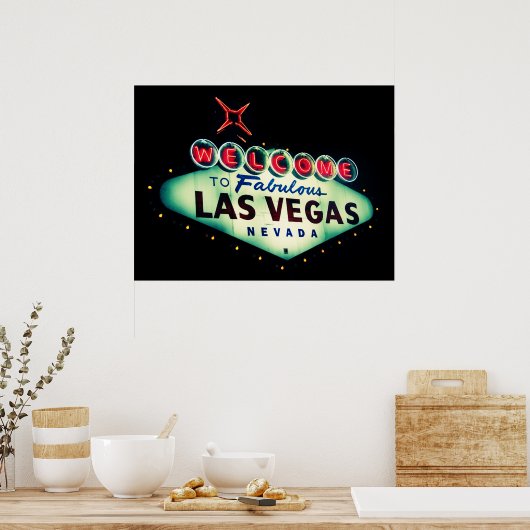 Las Vegas Poster (Küche)