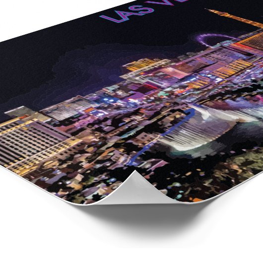 Las Vegas Poster (Ecke)