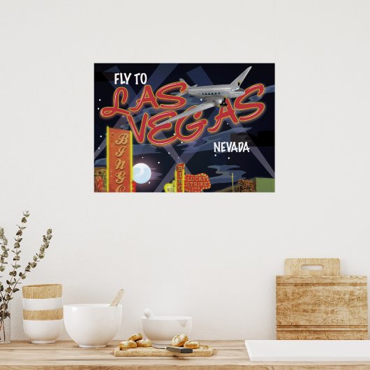 Las Vegas Poster (Küche)