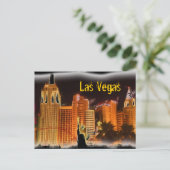 Las Vegas Postkarte (Stehend Vorderseite)