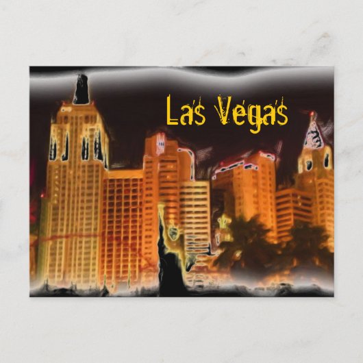 Las Vegas Postkarte (Vorderseite)