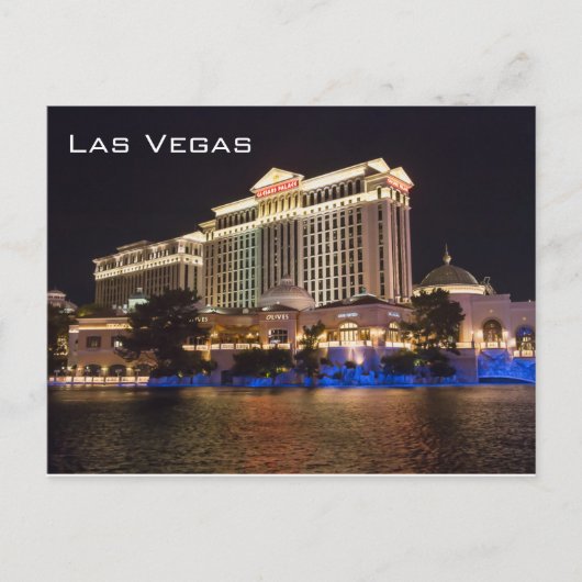 Las Vegas Postkarte (Vorderseite)