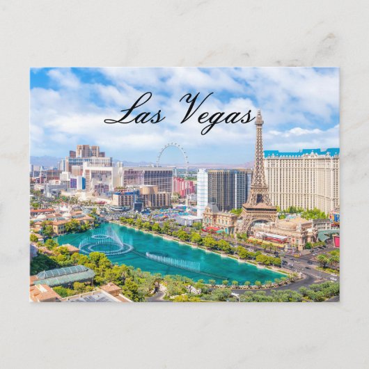 Las Vegas Postkarte (Vorderseite)