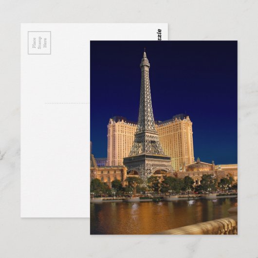 Las vegas postkarte (Vorne/Hinten)
