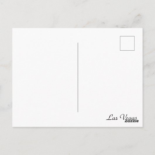 Las Vegas Postkarte (Rückseite)