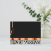 Las Vegas Postkarte (Stehend Vorderseite)