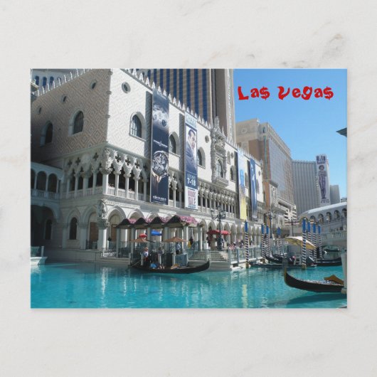 Las Vegas Postkarte (Vorderseite)